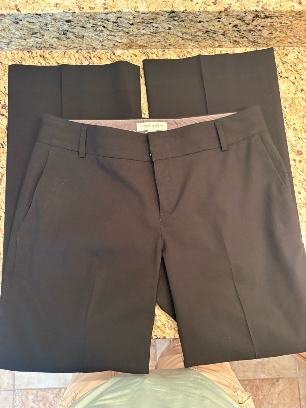 Banana Republic Women’s Black Dress Slacks - Flat Front